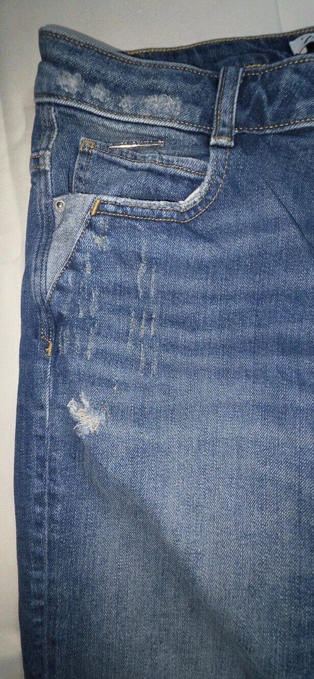Zara Women's Blue Jeans Size 36 Sku 169 - Picture 5 of 8